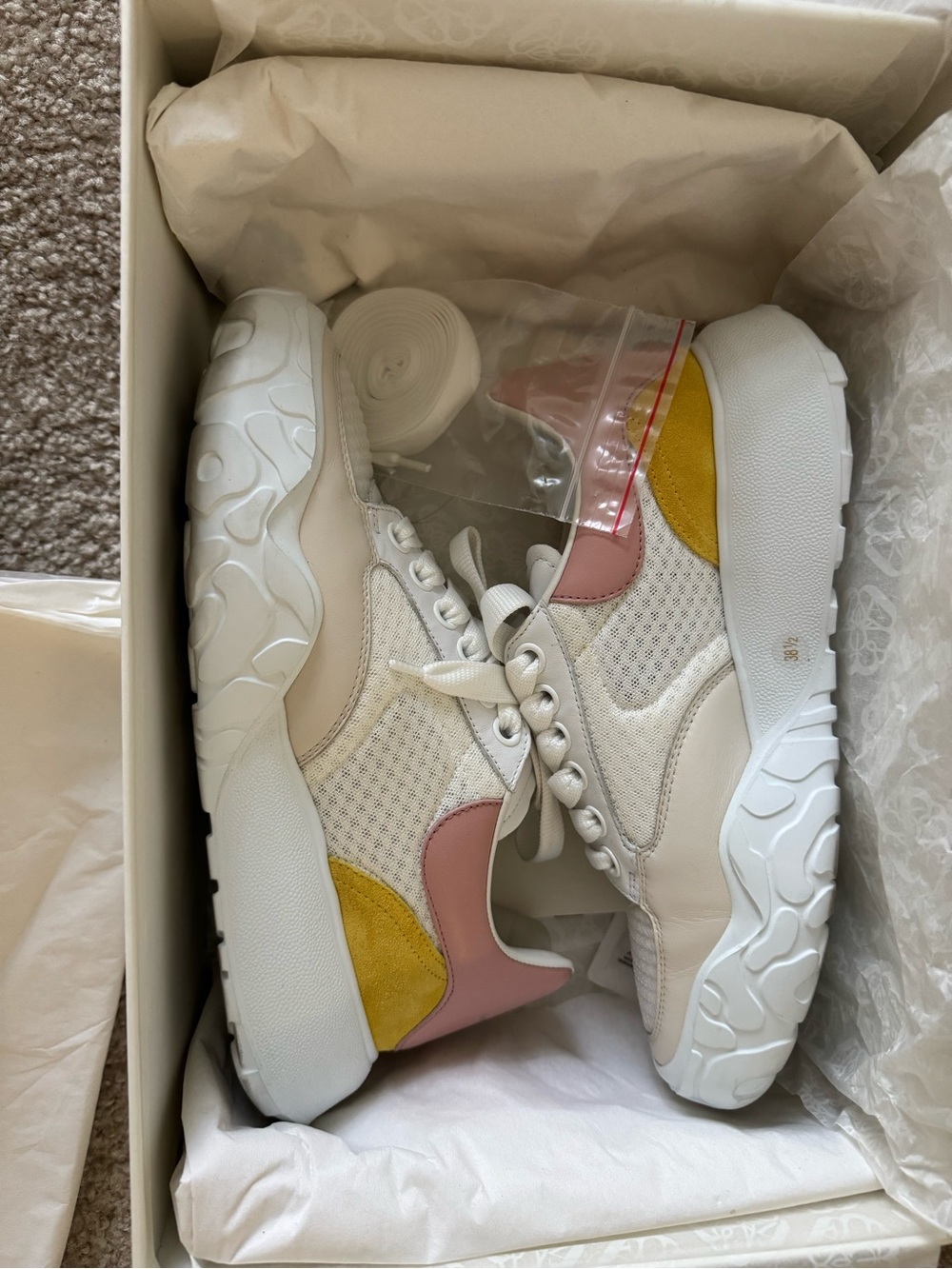 Alexander McQueen multi color sneakers
